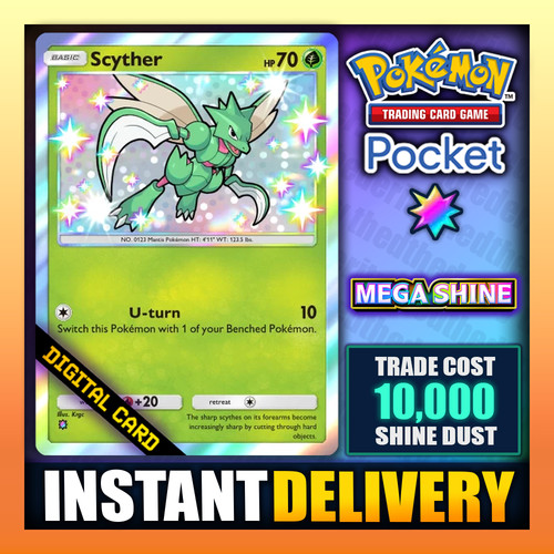Pokemon tcg pocket scyther - tcg,