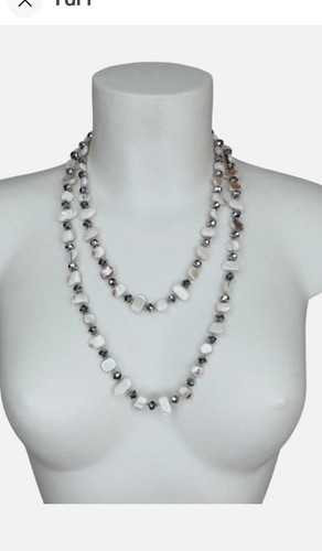 Collana pietre madreperla - pietre,