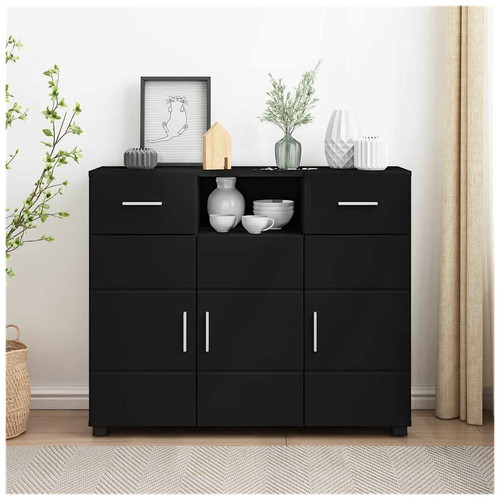 Armadio nero legno - nero,
