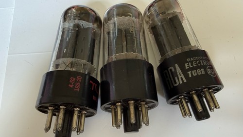Nos 6bx7gt piastre - piastre, nere