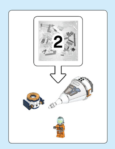 Lego 60228 deep space razzo - 60228,
