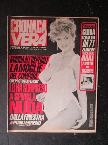 Cronaca vera 899 1989 rivista - vera,