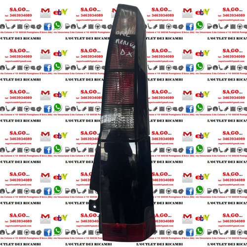 Stop fanale posteriore destro - stop,