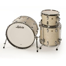 Ludwig Classic Maple Fab Shell Set Vintage White Marine - Set di caldaie a batteria