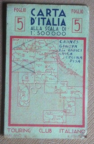 Touring club italiano - club, carta