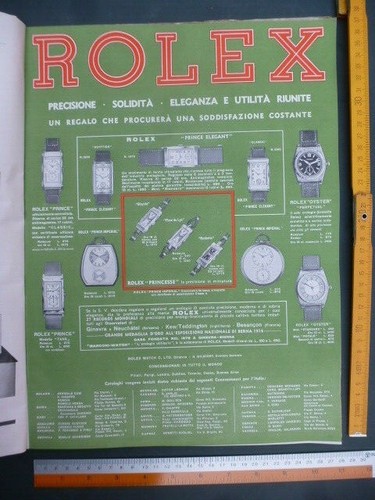 Pubblicità rolex orologio - pubblicità,