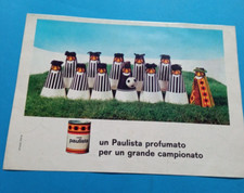 PUBBLICITA' 1970 CAFE' PAULISTA CAFFE'  JUVENTUS 11 CABALLERO ADVERT WERBUNG