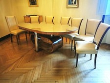 RARO - AUTENTICO - GRANDE TAVOLO RIUNIONI o PRANZO - ART DECO' - ANNI '30 ITALIA