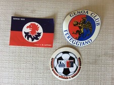 3  ADESIVI CALCIO GENOA ANNI