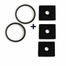 2 GUARNIZIONI FROG+3 SPESSORI MACCHINA CAFFE CIALDE BORBONE DIDIESSE FROG