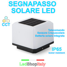 Segnapasso Solare Led CCT con
