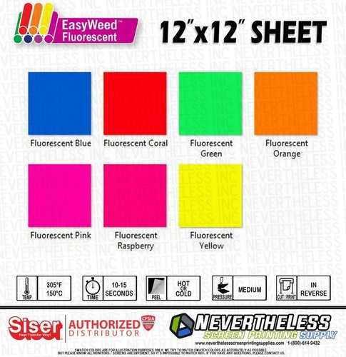 Siser fluorescente htv - siser,