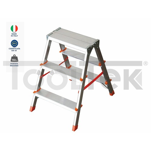Scala alluminio gradini - alluminio,