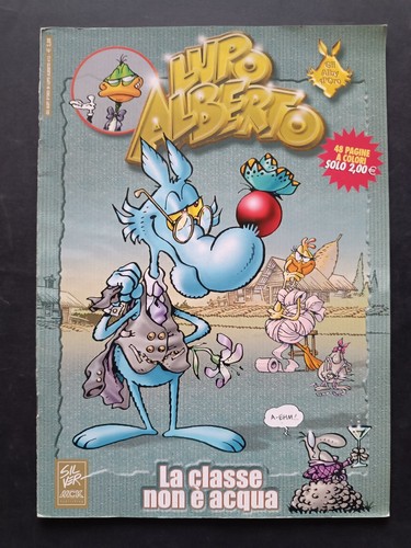 Rivista fumetto lupo alberto - a,