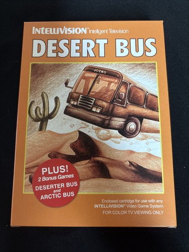 Intellivision desert bus cib - intellivision,