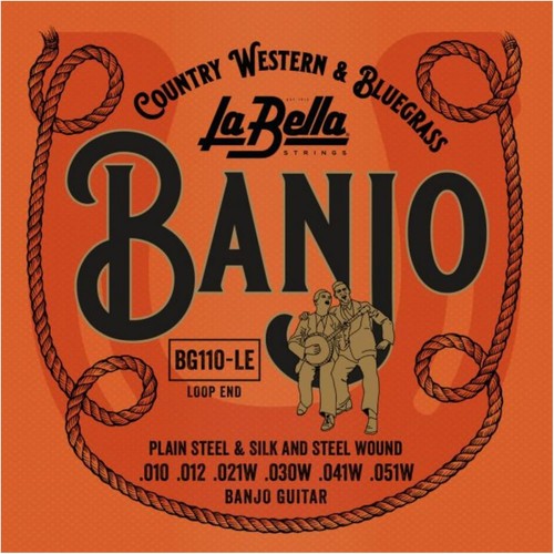 Labella banjo chitarra set - banjo,