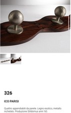 2 Rari Appendiabiti Ico Parisi Produzione Stildomus