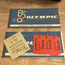 PASSENGER TICKET BIGLIETTI