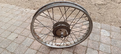 Roue avant cyclo - avant,