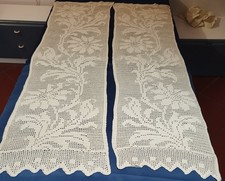 Coppia Tende in filo di cotone