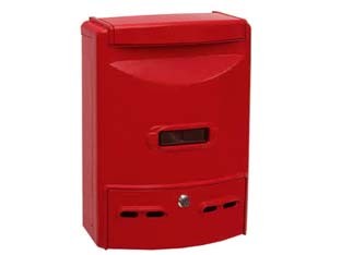 Cassetta postale alluminio - in,