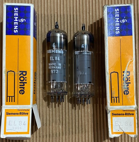 El84 siemens coppia - siemens,