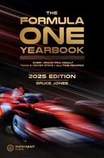 The Formula One Yearbook 2025 by Bruce Jones Hardback