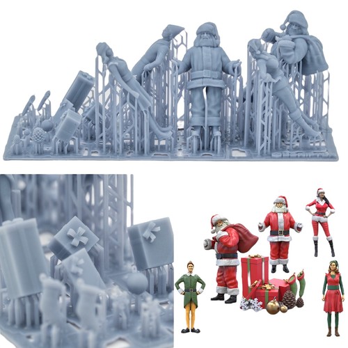 Set figure del babbo - set, natale