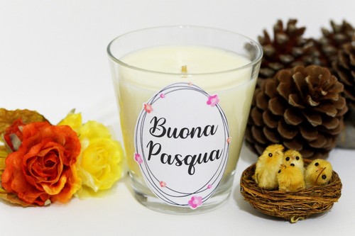Candela cera soia - cera, di