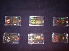 Lotto di 6 cards (di 9) Marvel Icons Black Gold Panini Carte Collezione