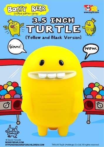Bossy bear yel blk - bear, tartaruga