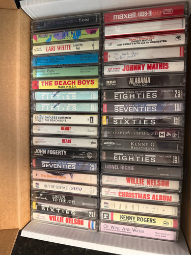 Mixed lot vintage cassette - mixed,