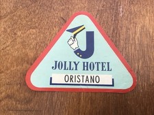 Etichetta per valigia vintage