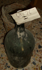 15% su'ANTICO  bottiglione robusto vetro soffiato.Torna CARLO e il suo NATALE.