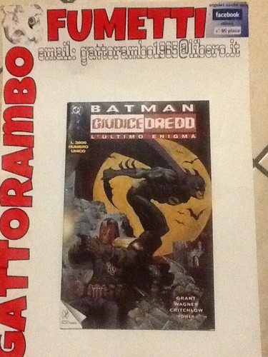 Batman giudice dredd - ",