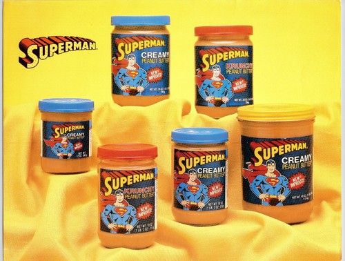 Pubblicità superman burro - pubblicità,
