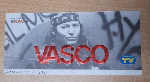 Vasco rossi biglietto - rossi,