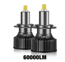 Coppia Lampade LED H7 6000K CANBUS 360° No Error Specifiche Per Fari Lenticolari