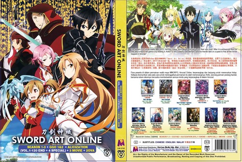 Sword art online stagione 1 - art,