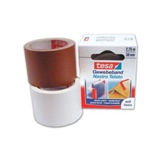 Nastro Telato Multiuso Marrone in tela extra Forte Tesa H 38mm Lunghezza 2,75 mt