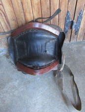 antico sella sellino  in cuoio