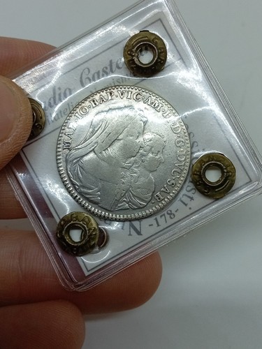 Moneta antica lira 1677 - antica, 1