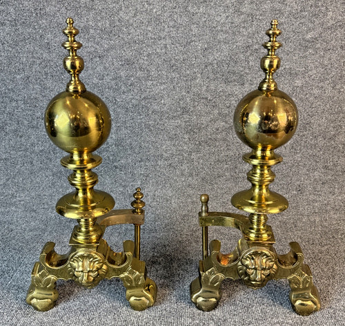 Coppia antichi camini - , andirons