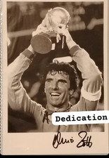 AUTOGRAFO DINO ZOFF FOTO COPPA
