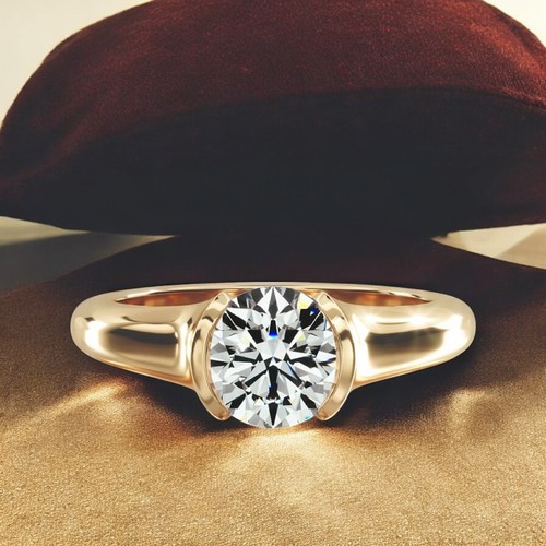 Proposta anello tondo diamante - proposta,