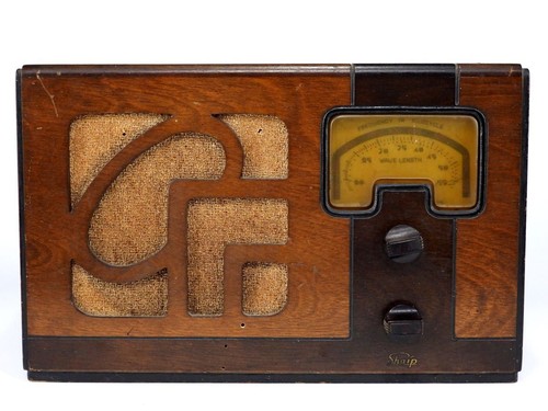 Radio epoca valvole sharp - d'epoca,