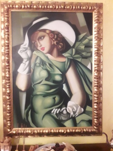 Quadro olio tela - olio, su