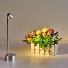 Luce palo led 3W lampada a batteria pulsante quadro faretto armadio vetrina