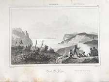 Incisione Australia " Porto