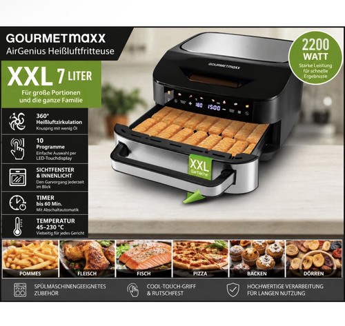Gourmetmaxx friggitrice - gourmetmaxx,